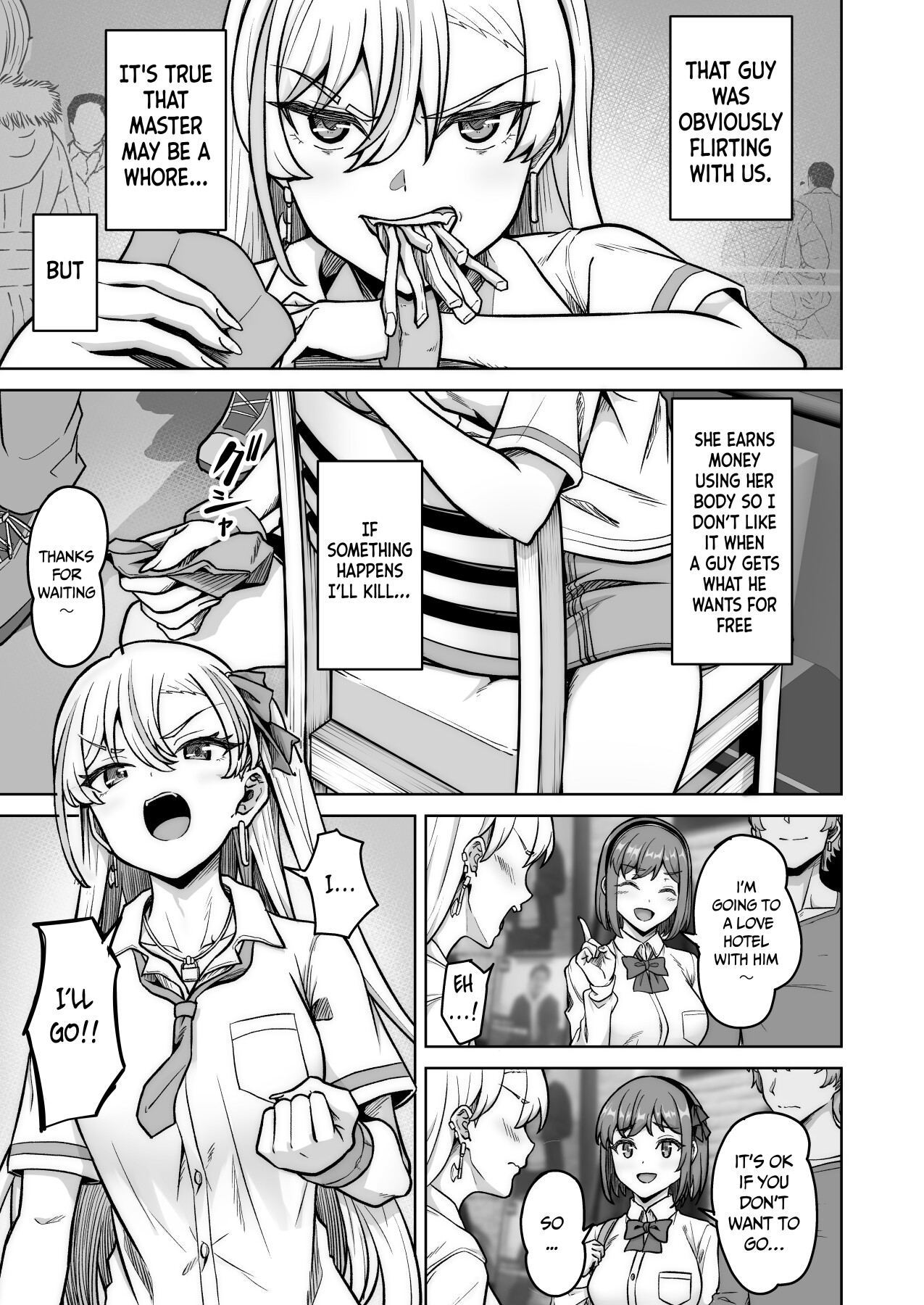 Hentai Manga Comic-Aona-chan's Strongest Legendary Sex Road ~A Yankee with a Super Sensitive Body~-Read-8